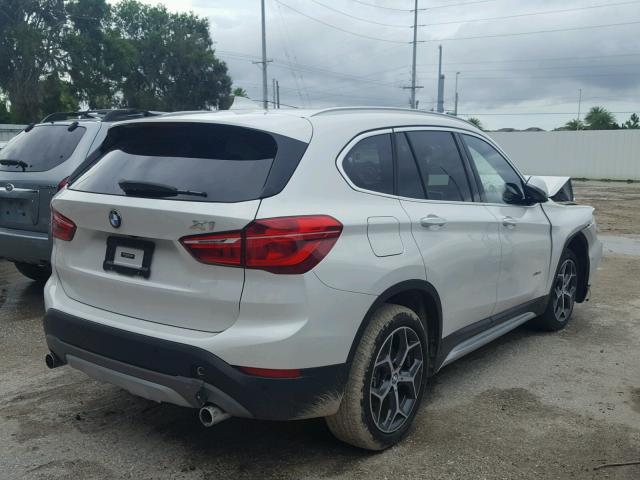 WBXHU7C38H5D71613 - 2017 BMW X1 SDRIVE2 WHITE photo 4