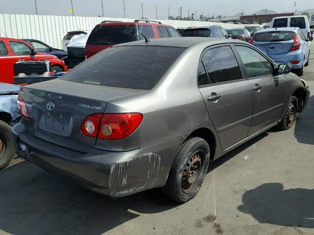 1NXBR32E36Z720463 - 2006 TOYOTA COROLLA CE GRAY photo 4