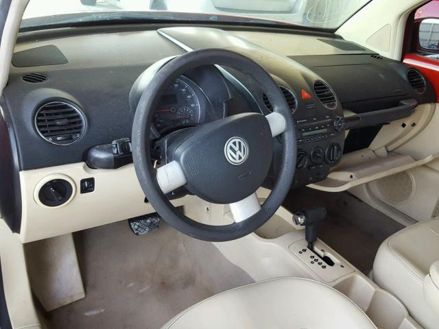 3VWRW31C76M416713 - 2006 VOLKSWAGEN NEW BEETLE წითელი ფოტო 9