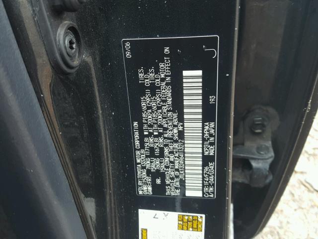 JTLKT324964113212 - 2006 TOYOTA SCION XB Сұр фото 10