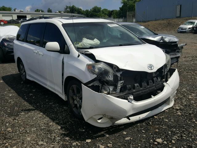 5TDXK3DC9BS174695 - 2011 TOYOTA SIENNA SPO WHITE photo 1