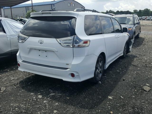 5TDXK3DC9BS174695 - 2011 TOYOTA SIENNA SPO WHITE photo 4