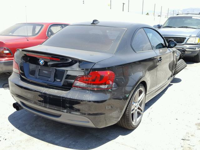 WBAUC9C5XDVY60367 - 2013 BMW 135 I BLACK photo 4