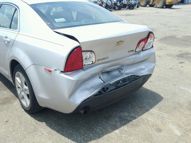 1G1ZC5E06AF199292 - 2010 CHEVROLET MALIBU 1LT 银色 照片 9