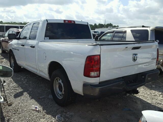 1D7RV1GT8BS653283 - 2011 DODGE RAM 1500 WHITE photo 3