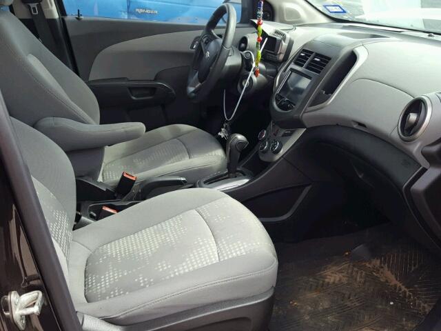 1G1JA5SH7E4144851 - 2014 CHEVROLET SONIC LS BLACK photo 5