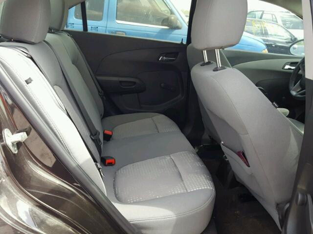 1G1JA5SH7E4144851 - 2014 CHEVROLET SONIC LS BLACK photo 6