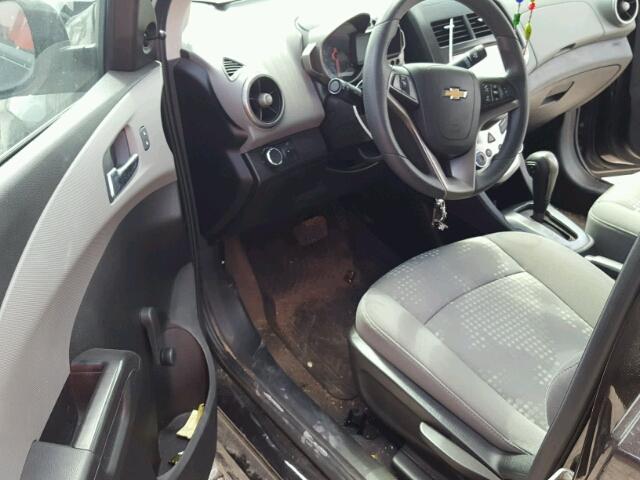 1G1JA5SH7E4144851 - 2014 CHEVROLET SONIC LS BLACK photo 9