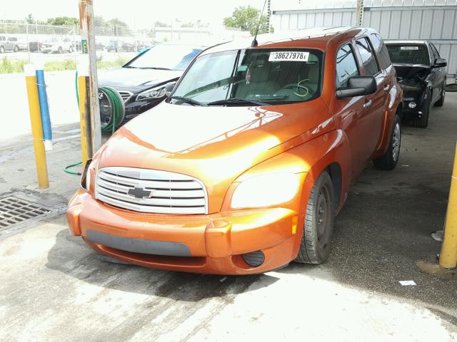 3GNDA13DX7S611487 - 2007 CHEVROLET HHR LS ORANGE photo 2