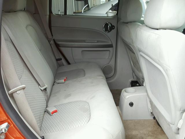 3GNDA13DX7S611487 - 2007 CHEVROLET HHR LS ORANGE photo 6