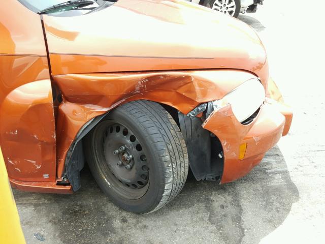 3GNDA13DX7S611487 - 2007 CHEVROLET HHR LS ORANGE photo 9