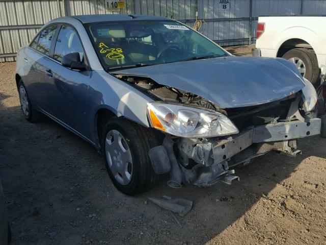 1G2ZF57B284142045 - 2008 PONTIAC G6 VALUE L BLUE photo 1