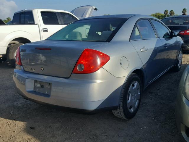 1G2ZF57B284142045 - 2008 PONTIAC G6 VALUE L BLUE photo 4