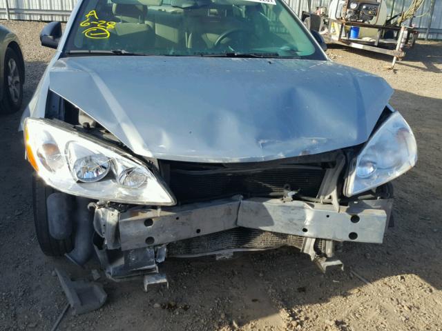 1G2ZF57B284142045 - 2008 PONTIAC G6 VALUE L BLUE photo 9