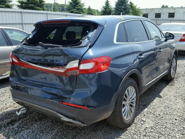 2LMTJ8KR3GBL50588 - 2016 LINCOLN MKX SELECT GRAY photo 4