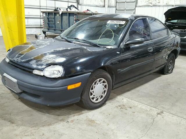 1B3ES47C2SD572143 - 1995 DODGE NEON HIGHL BLACK photo 2