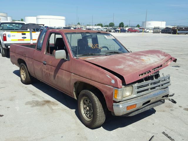1N6SD16S9MC385913 - 1991 NISSAN TRUCK KING RED photo 1
