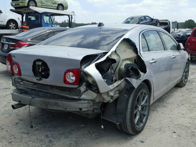 1G1ZE5E05CF270530 - 2012 CHEVROLET MALIBU LTZ 银色 照片 4