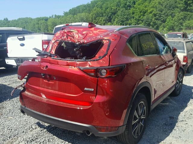 JM3KFBDL2H0168197 - 2017 MAZDA CX-5 GRAND RED photo 4