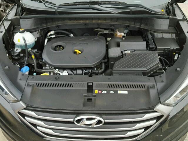 KM8J33A40HU381346 - 2017 HYUNDAI TUCSON LIM BLACK photo 7