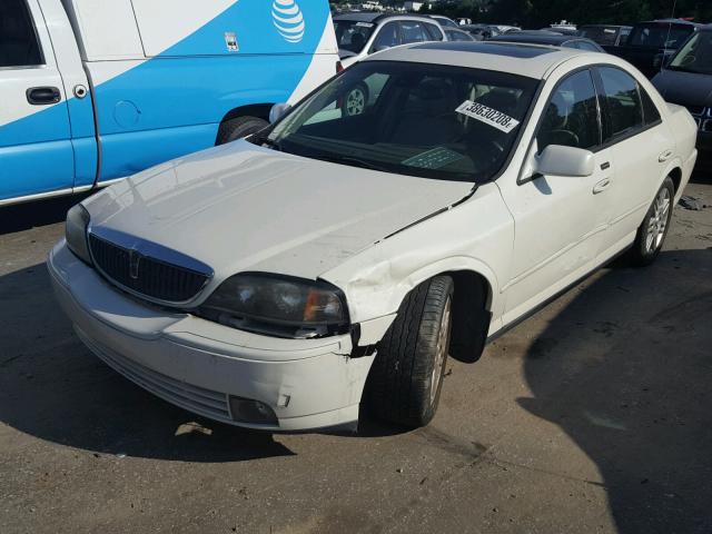 1LNHM87A54Y634203 - 2004 LINCOLN LS WHITE photo 2