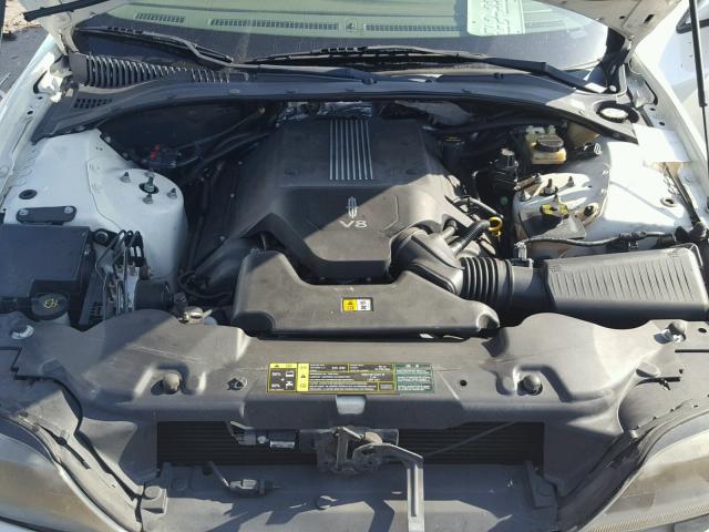 1LNHM87A54Y634203 - 2004 LINCOLN LS WHITE photo 7