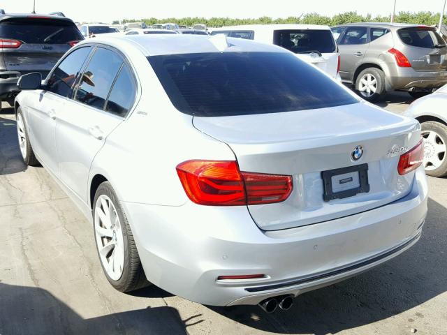 WBA8E1C30HA156302 - 2017 BMW 330E SILVER photo 3