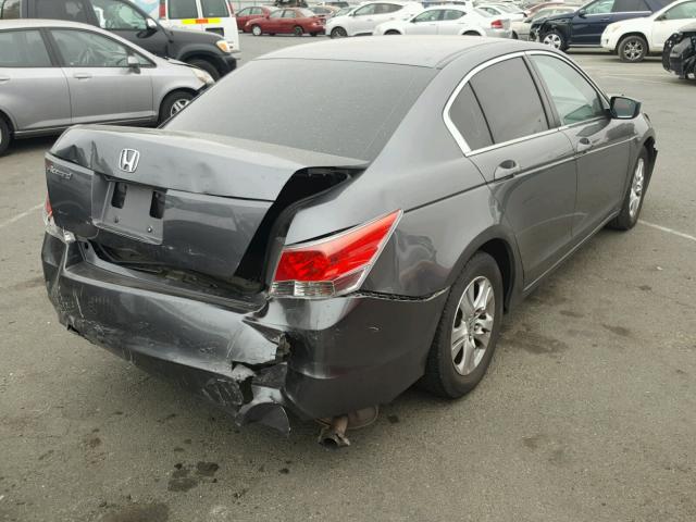 1HGCP2F42AA176379 - 2010 HONDA ACCORD LXP CHARCOAL photo 4