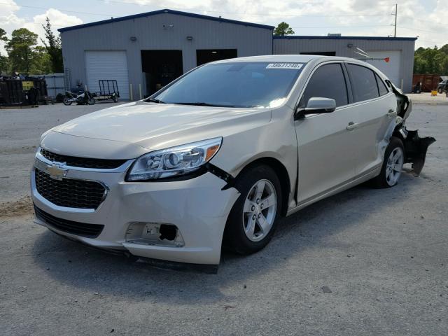 1G11C5SAXGF128065 - 2016 CHEVROLET MALIBU LIM BEIGE photo 2