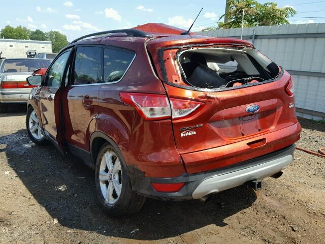 1FMCU9G91GUB86768 - 2016 FORD ESCAPE RED photo 3