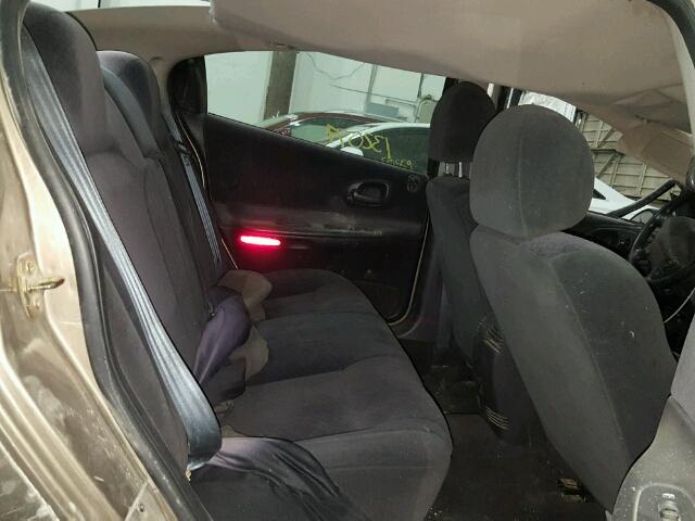 2B3HD46R21H717633 - 2001 DODGE INTREPID S GOLD photo 6