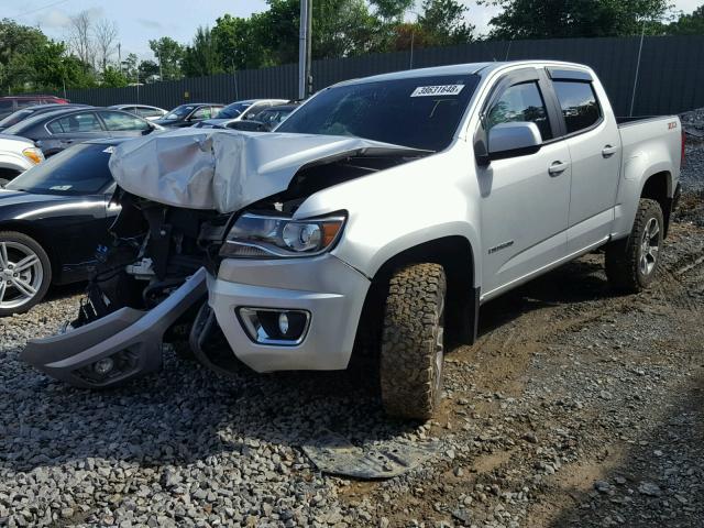 1GCGSCE32F1273747 - 2015 CHEVROLET COLORADO Z SILVER photo 2