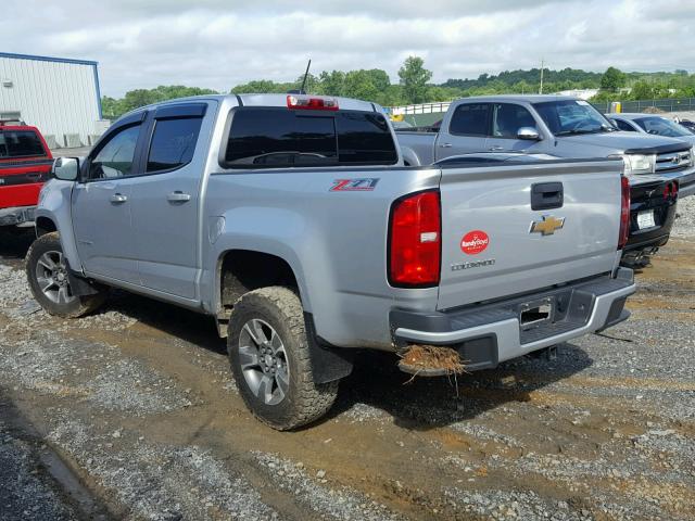 1GCGSCE32F1273747 - 2015 CHEVROLET COLORADO Z SILVER photo 3