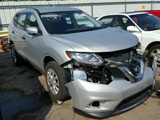 JN8AT2MV0GW146049 - 2016 NISSAN ROGUE S SILVER photo 1