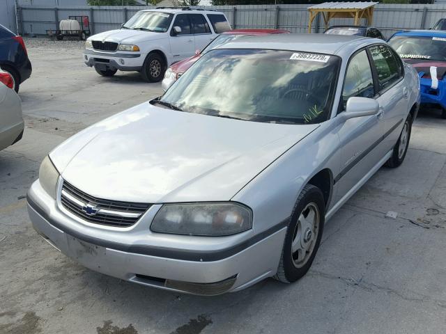 2G1WH55K0Y9173408 - 2000 CHEVROLET IMPALA LS SILVER photo 2