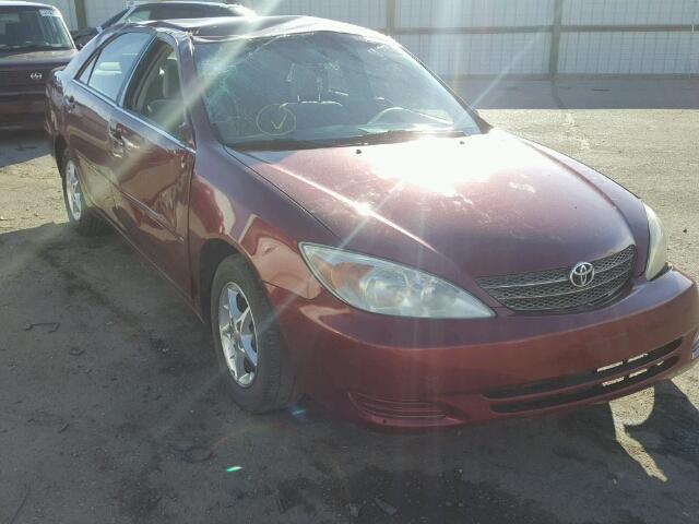 4T1BE32K92U033516 - 2002 TOYOTA CAMRY LE/X MAROON photo 1