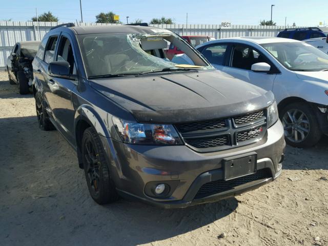 3C4PDCBB3FT588748 - 2015 DODGE JOURNEY SX GRAY photo 1