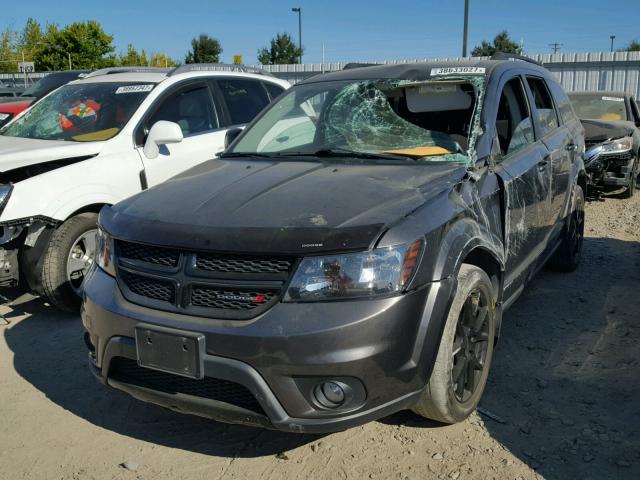 3C4PDCBB3FT588748 - 2015 DODGE JOURNEY SX GRAY photo 2