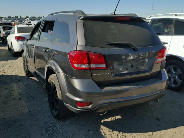 3C4PDCBB3FT588748 - 2015 DODGE JOURNEY SX GRAY photo 3