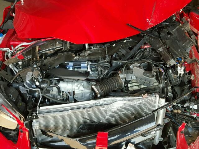 SHHFK7H90HU215308 - 2017 HONDA CIVIC SPOR RED photo 7
