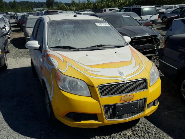 KL1TD6DE3AB049426 - 2010 CHEVROLET AVEO LS WHITE photo 1