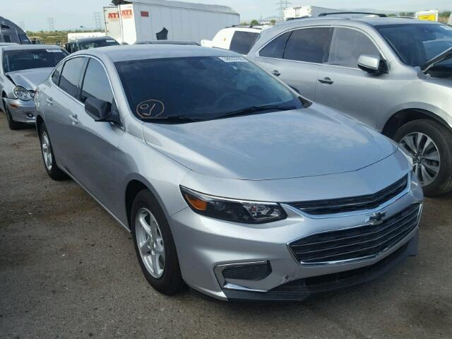 1G1ZC5ST9JF191816 - 2018 CHEVROLET MALIBU LS SILVER photo 1