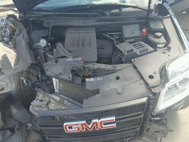 2GKALMEK8D6329060 - 2013 GMC TERRAIN BLACK photo 7