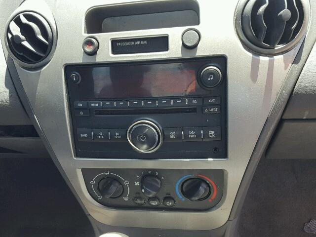 1G8AL55F27Z156837 - 2007 SATURN ION LEVEL RED photo 9