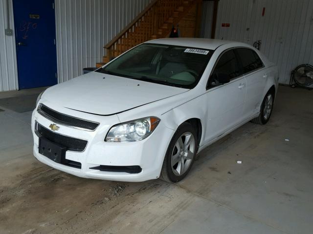 1G1ZB5EB4A4126826 - 2010 CHEVROLET MALIBU LS თეთრი ფოტო 2