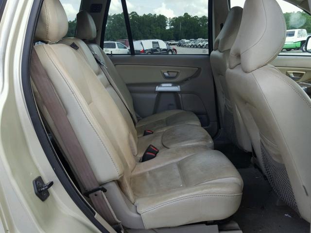 YV4CY592761247314 - 2006 VOLVO XC90 GREEN photo 6