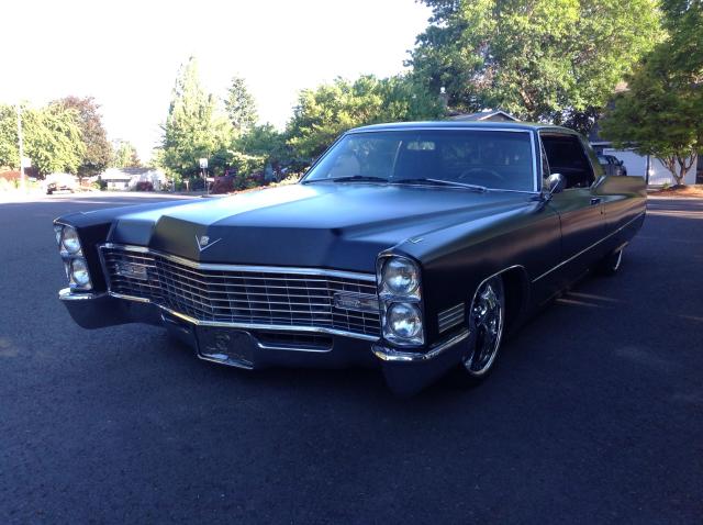 G7270629 - 1967 CADILLAC COUPE DEVI BLACK photo 2