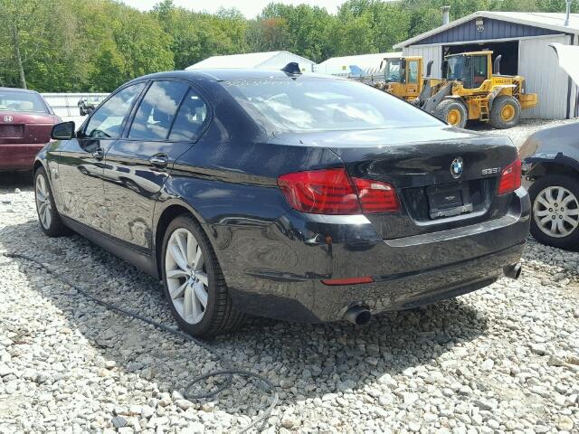 WBAFR7C59CDU78640 - 2012 BMW 535 I BLACK photo 3