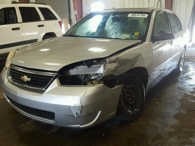 1G1ZS51FX6F286844 - 2006 CHEVROLET MALIBU LS SILVER photo 2