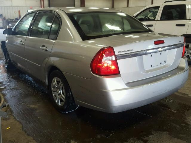 1G1ZS51FX6F286844 - 2006 CHEVROLET MALIBU LS SILVER photo 3